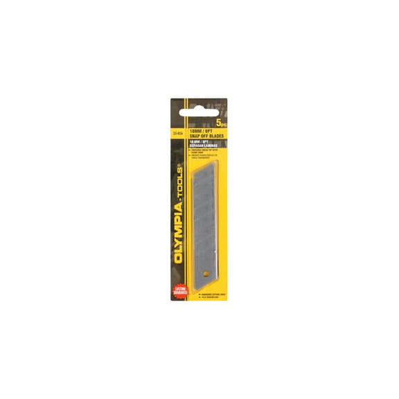Olympia Tools 1.87 in. Steel Snap Blade 6.87 in. L 5 pc.