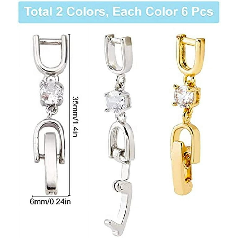 Box clasp necklace extender deals