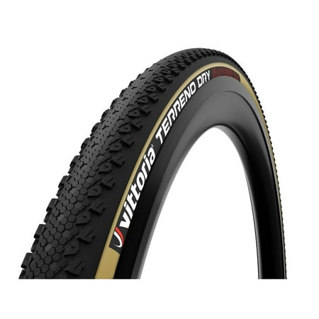 Vittoria Terreno Dry G2.0 Tubular Cyclocross/Gravel Bicycle (Best Cyclocross Tubular Tires)
