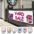 thumbnail image 3 of Yard Sele Large Banners and Signs for Outdoor by DreamController|Polyester Banner with 4 Holes for Easy Hang Indoor & Outdoor|6x2 Feet Banner to Promote Business Seles|HD Banner Made in USA, 3 of 6