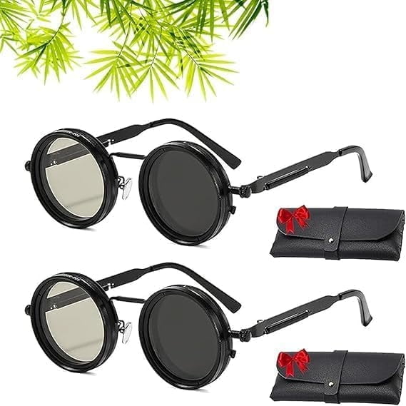 2026 New Sunglasses Adjustable Glass, Customizable 1-9 Gear Tint Control, Durable Build, Sunglasses for Every Light