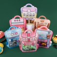 thumbnail image 4 of LBSISI Life-bolsas de plástico con asa y cremallera para niños, embalaje de dulces, Chocolate, galletas, regalo, 50 piezas, 4 of 4