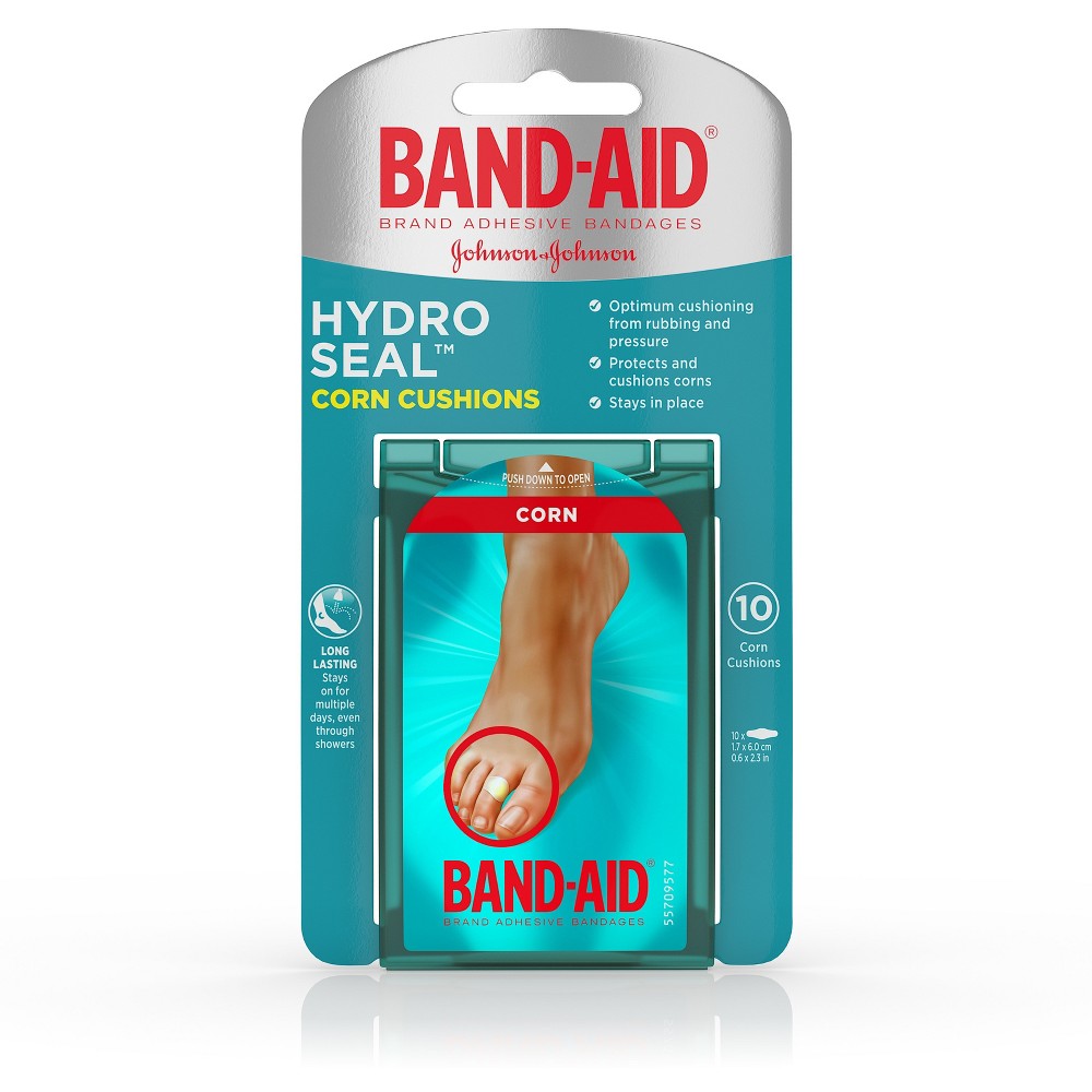 BandAid Brand Hydro Seal Bandages Corn Cushion Medium