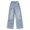 Blue, variant on Kids Girls Baggy Jeans Wide Straight Leg Denim Jeans for Kids Fit Stretchy Waistband Soft Denim ful Young Girls Bottoms Trousers 5-6T