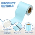 thumbnail image 3 of Uxcell 2 Rolls Bulletin Board Borders, 65.6ft Macaron Blue Border with Clear Sticky Dots, 3 of 6