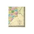 thumbnail image 2 of Historic State Map - Indiana - Burr 1835 - Vintage Wall Art, 2 of 4
