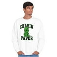 thumbnail image 5 of Business Smurf Boss Chasin Paper Sweatshirt for Men or Women Brisco Brands L, 5 of 6