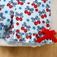 thumbnail image 7 of REDARER Toddler Girls Sleeveless Fruit Prints Tops T Shirt Vest Shorts Outfits,3-4 Years, 7 of 7