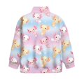 thumbnail image 6 of FUIALDOLG Colorful Cartoon Axolotls Hoodies Kids Half Zip Sweatshirts Casual Loose Fit Long Sleeve Hoodie Sweatshirt Casual Tops for Teenager Girl，9-10Years, 6 of 8