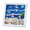 thumbnail image 2 of HUASHENG DIY Hand Texture Painting 3D Frame Painting Doodle Painting Group Creative Gift Self Made 3D Frame Painting, 2 of 4