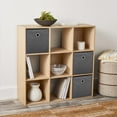 thumbnail image 3 of Mainstays 9 Cube Storage Organizer, Spring Pine, 3 of 11