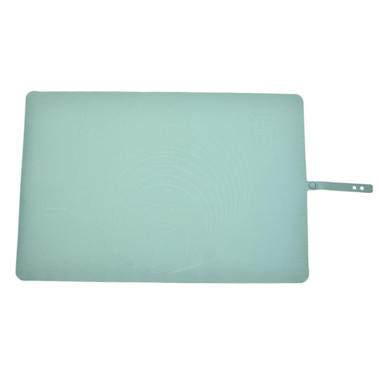 RKZDSR Extra Large Kitchen Silicone Pad - 2023 New Non Slip Non Stick  Silicone Mats For Rolling Out Dough, Baking Mats Silicone For Baking Cookie  Sheets, Thick Kitchen Savings Green 