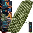 thumbnail image 1 of Sleepingo Matelas de Couchage pour le Camping - Tapis de Couchage Ultraléger pour le Camping, la Randonnée Sac au Dos, la Randonnée - Matelas Pneumatique de Camping Léger, Gonflable et Compact, 1 of 1
