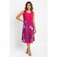 thumbnail image 1 of Chemin de Moda Robe Midi Imprimée Sans Manches pour Femme, Robe d'Été Coupe Ample, 1 of 1