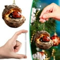 thumbnail image 5 of Cute 2D Acrylic Animal Christmas Tree Hanging Ornament with Golden String for Holiday Home Decor and Party Celebration, 5 of 8