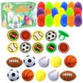 thumbnail image 4 of 20PC Prefilled Easter Egg with Toys and Stickers for Egg Hunts Party Favors Toys for Kids, 4 of 5