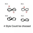 thumbnail image 3 of EOEMY Personalized Custom Infinity Name Necklace Stainless Steel Heart Necklace-Please Leave Message To Us-Rose Gold-B11, 3 of 9