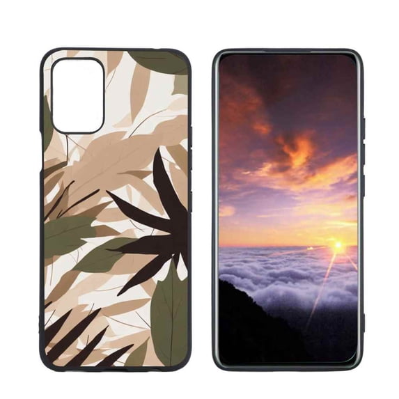 Leaves-156 Phone Case, Degined for LG K42 Case Men Women, Flexible Silicone Shockproof Case for LG K42