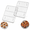 9.7" x 7.5" x 0.6", variant on Artrylin 2 Pcs Small Baking Cooling Rack, Stainless Steel Wire Roasting Rack for Cookies & Meat, Non-Toxic Rust-Free Parallel Line Design, Dishwasher Safe Oven Safe Food Grade Cooking Rack