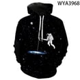 thumbnail image 2 of 2021 Nueva moda Astronauta 3D Impreso Sudaderas Casuales Cool Sudaderas Hombres Mujeres Niños Moda Jersey Niño Niña Niños Abrigo, 2 of 5