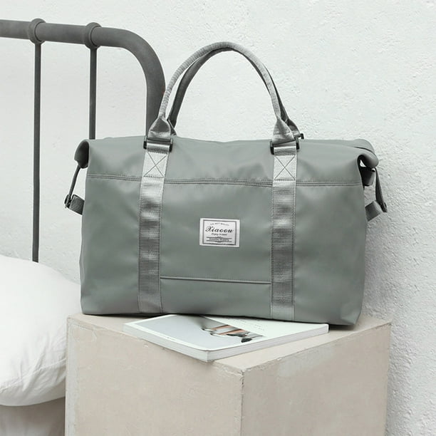 Expandable Gym Bags, Duffle Bags For Sports And Weekend Travel, Large Capacity Lightweight Overnight Bags For Men And Women, Travel Duffel Bags, Sports Tote BagTeissuly Clearance (Gray, ) Teissuly WER202308291322