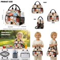 thumbnail image 5 of DISNIMO 3 Piece School Backpack Set for Kids Girls, Cartoon Cat Print School Bag Set with Lunch Box and Pencil Case, 17 Inch Primary Middle Backpack Travel Daypack, 5 of 7