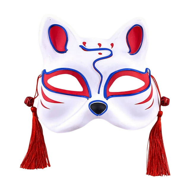 Halloween Animal Party Accessory Cute Half Face Masquerade Japanese Style Party Halloween Party 9 Party Halloween Party 9 Party Halloween Party 9 Party Halloween Party 9 Party Halloween Party 9 Party