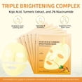 thumbnail image 5 of Turmeric Mask with Kojic Acid & 2% Niacinamide, Deeply Hydrate, for All Skin Type, 5 of 11