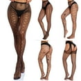 thumbnail image 3 of BAODANN Fishnet Bodysuits Catsuit Womens Transparent Open Crotch See Through Full Body Stockings Mesh Hot Lingerie Fishnet Women High Waist Fishnet Leggings Fishnet with Open Cool Christmas Stockings, 3 of 6