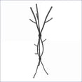 thumbnail image 2 of Coat Racks Free Standing 8 Hook Hall Tree, 74"H Black Metal Modern for Entryway | Black | Metal, 2 of 12