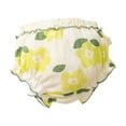 thumbnail image 4 of LIhncine 4PCS Baby Girls Cotton Bloomers Toddler Cute Ruffle Diaper Cover Soft Assorted Underwear Breathable Panties 4 Pack, 4 of 7