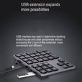 thumbnail image 4 of A 34-Key Wired Numeric Keypad That Can Connect to Smartphones, Tablets, Laptops, And Desktop Computers, Functioning As a Standalone Calculator Keyboard, 4 of 10