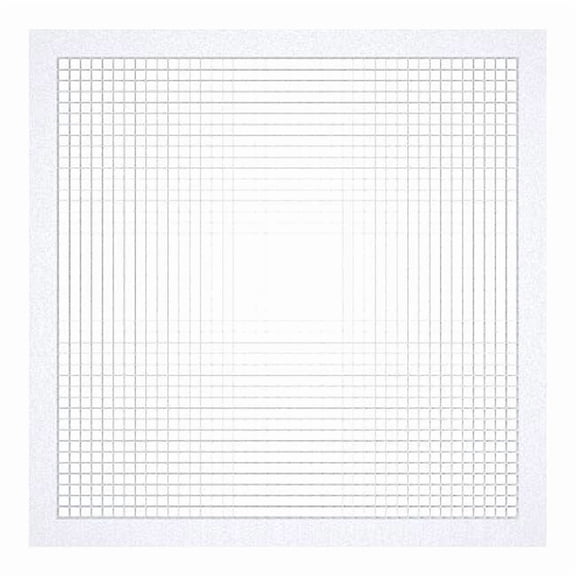 Return Air Grille 23.75 X 23.75, Powder Coated, Aluminum