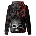 thumbnail image 4 of Sudadera Para Mujer Sudaderas de Otoño Estampado Clásico Con Capucha Manga Larga Sudadera Suelta Tops Odeerbi ODB145218, 4 of 5