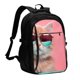 thumbnail image 1 of Balery Cool Cat Pink Sunglasses Mochila con carga USB para hombre y mujer - Mochila impermeable y antirrobo para laptop con puerto USB para viajes, trabajo, 1 of 7