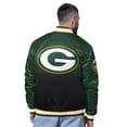 thumbnail image 2 of Men's Starter Green Green Bay Packers Pass Rush Varsity Full-Snap Jacket, 2 of 2