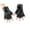 Black, variant on MRLESS Female Performance Gloves Half Finger Dance Gloves Cycling Driving Gloves Punk Gloves For Halloween Party Costume Dress Up
