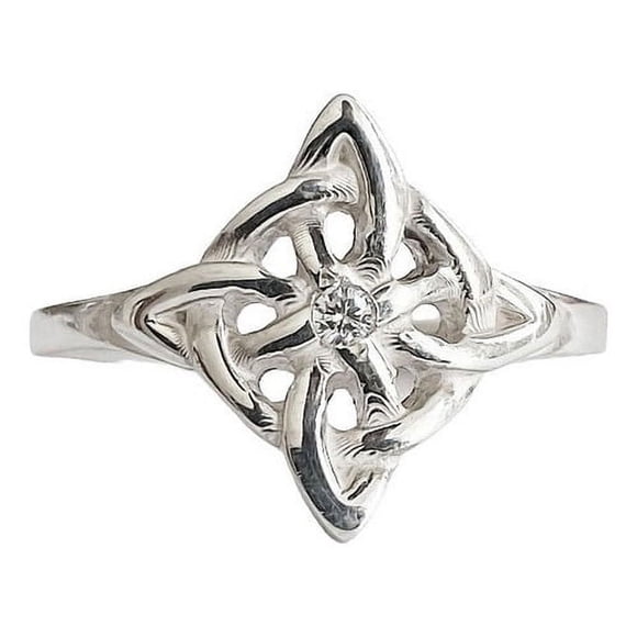 JOYARIS Anillo Nudo De Brujas Celta En Plata 925 Fabricado A Medida Talla 5 AN-0000091