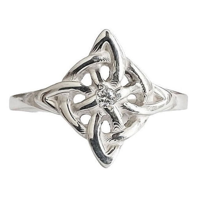 JOYARIS Anillo Nudo De Brujas Celta En Plata 925 Fabricado A Medida Talla 5 AN-0000091