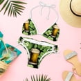 thumbnail image 6 of Saint Patrick's Day One-Piece Swimsuit Bikini Set, Detachable Sponge, Adjustable Strap, Two-Pack, Beach Vacation Wear, 6 of 6