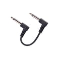thumbnail image 2 of Cable de conexión, Cable de altavoz de Audio, ángulo , bajo ruido, 6,5mm, macho a macho, 1/4 '', Cables de Pedal de efecto de guitarra eléctrica, 30 centimetros Sunnimix Cable de conexión, 2 of 8