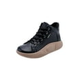thumbnail image 4 of Zapatillas deportivas botines antideslizantes para mujer, zapatos casuales para correr y caminar 38 yardas negro Yuyangstore zapatillas casuales, 4 of 7