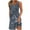#436 Beach Dresses, variant on TOPUUTP Women's Summer Dresses Sleeveless Loose Boho Floral Printed Sundress V-Neck Elegant A-Line Casual Beach Vacation Dress S