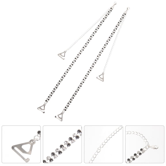 OFFIGAM Replacement Metal Bra Straps 1 Pair for Women Bathing Suit Beachwear Swimwear Accessories