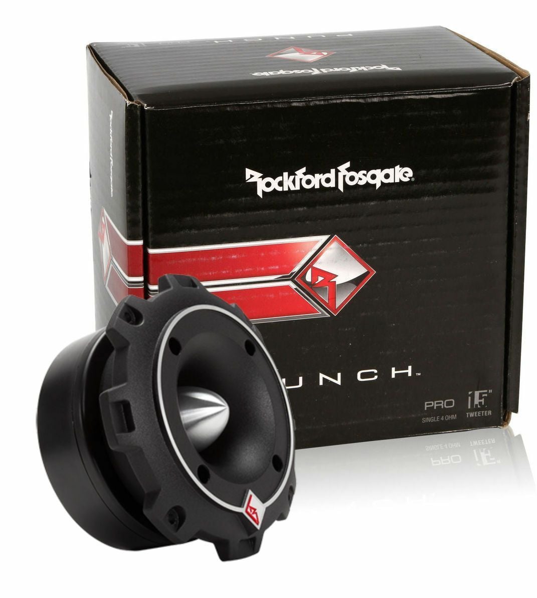 Rockford Fosgate 1.5" Horn 100 Watt Heavy Duty Car Power Bullet Tweeter PP4-T - image 1 of 1
