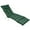 Green, variant on Topchances Outdoor Chaise Lounge Chair Cushion 70.87"L x 19.69"W Water Resistant Chaise Cushion with Ties for Outdoor Furniture, Pool Lounge Chair Cushions, Black