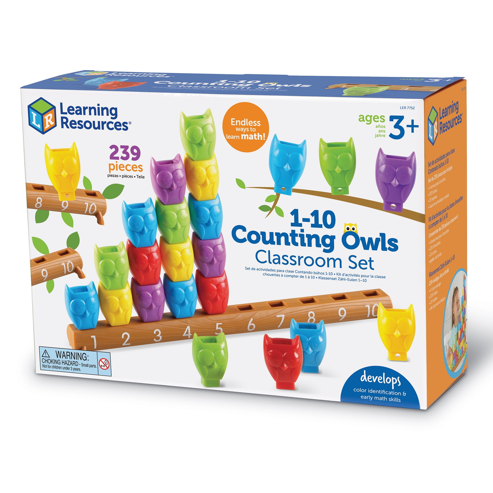 Learning Resources 1-10 Counting Owl Activity Set - Theme/Subject: Learning - Skill Learning: Counting, Addition, Subtraction, Patterning, Number, Sorting, Color Identification - 3+ - 1 / Set Learning Resources 1-10 Counting Owl Activity Set - Theme/Subject: Learning - Skill Learning: Counting, Addition, Subtraction, Patterning, Number, Sorting, Color Identification - 3+ - 1 / Set