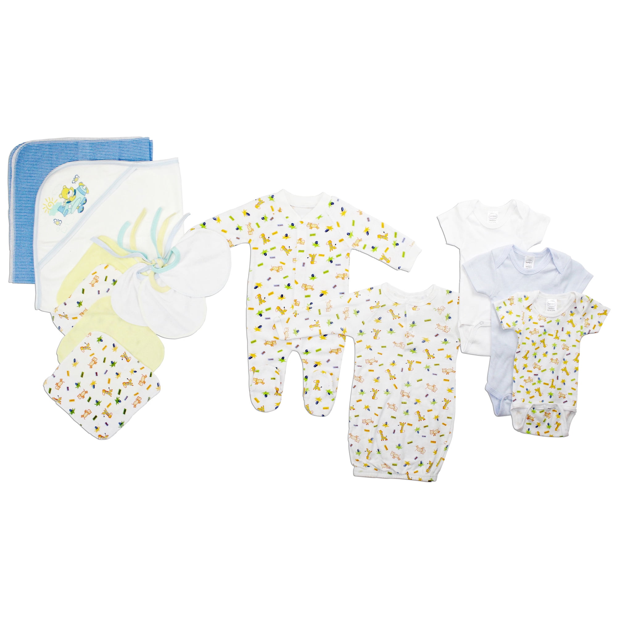 Bambini Baby Shower Layette Gift Set, 14pc (Baby Boys)