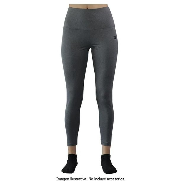 Legging Wilson Talla G con Cintura Alta Gris Oxford