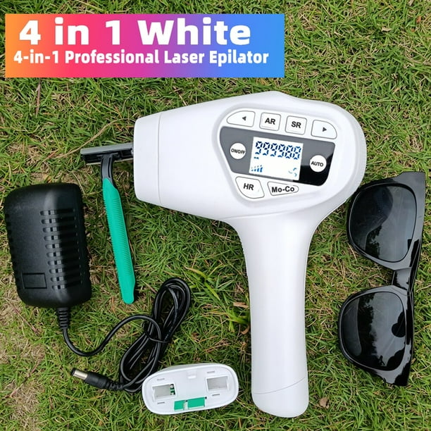 Depiladora laser IPL 999999 Flashes para mujeres dispositivos de uso domestico depiladora electrica indolora Bikini triangulacion de envios Tan Jianjun unisex Walmart en linea